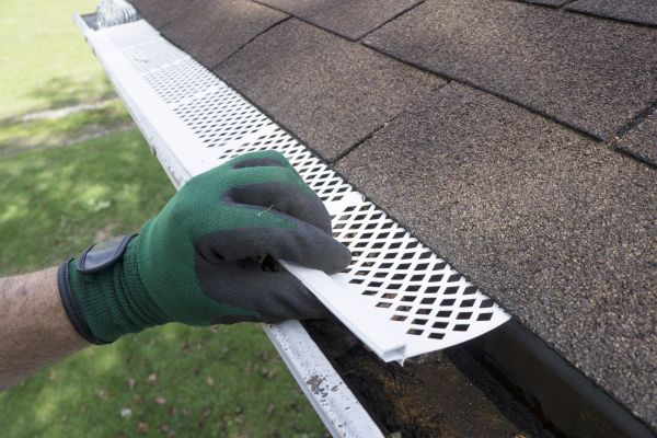 Gutter Filter Installation in Piqua